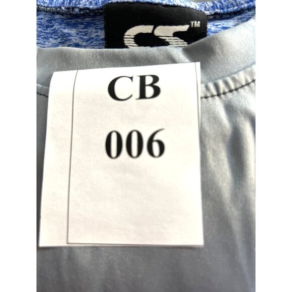 CS Sport Mens T-Shirt Blue/Gray Size XL - Picture 5 of 5